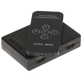 HDMI переключатель 5x1 HDMI-SW-5/1P 5 входов 1 выход 1080p 3D