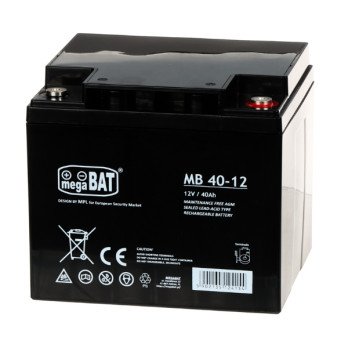 AKUMULATORS 12V/40AH-MB megaBAT