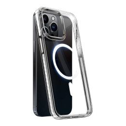 Torras Spark Pro Phone Case for iPhone 15 Pro (Transparent)