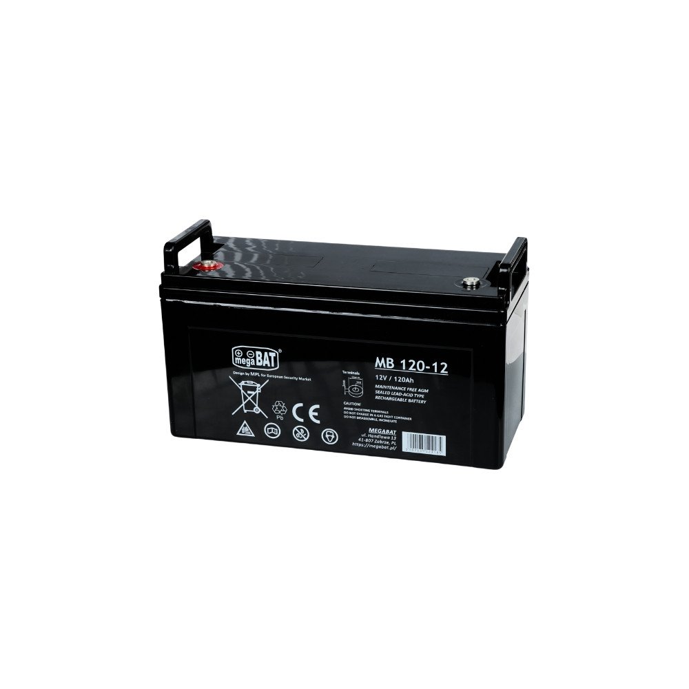 AKUMULATORS 12V/120AH-MB megaBAT