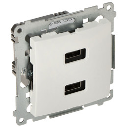 Laadimispesa DC2USB.01/11-SIMON54 Premium USB 5 V DC / 2.1 A