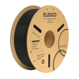 ELEGOO PLA+ Filament 1.75mm Black 50.203.0048