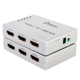 MARCA BLANCA HDMI-SWITCH-5-1 5-Port HDMI Switch 1080p Full HD