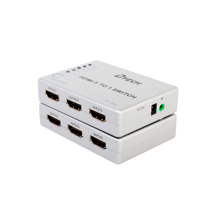 MARCA BLANCA HDMI-SWITCH-5-1 5-Port HDMI Switch 1080p Full HD