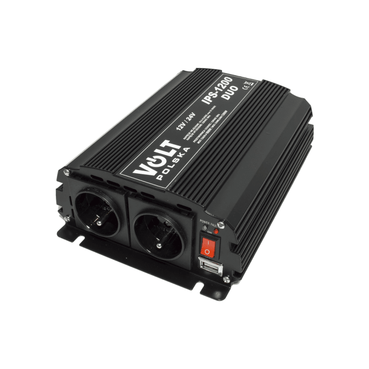 INVERTER VOLT POLSKA IPS-1200 DUO 12V 24V/230V 600X1200W