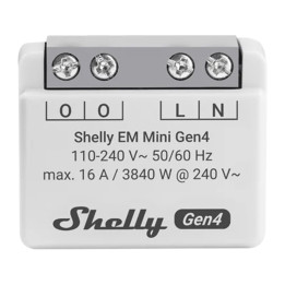 Shelly EM Mini Gen4 WiFi/Matter Energy Meter EMMGen4