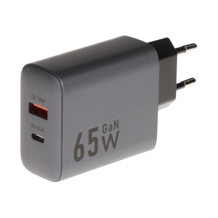 Delta Power CHAR-X199B-65W-GAN GaN 65W USB зарядное устройство