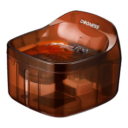 Dogness D01 Brown Pet Water Fountain 2L