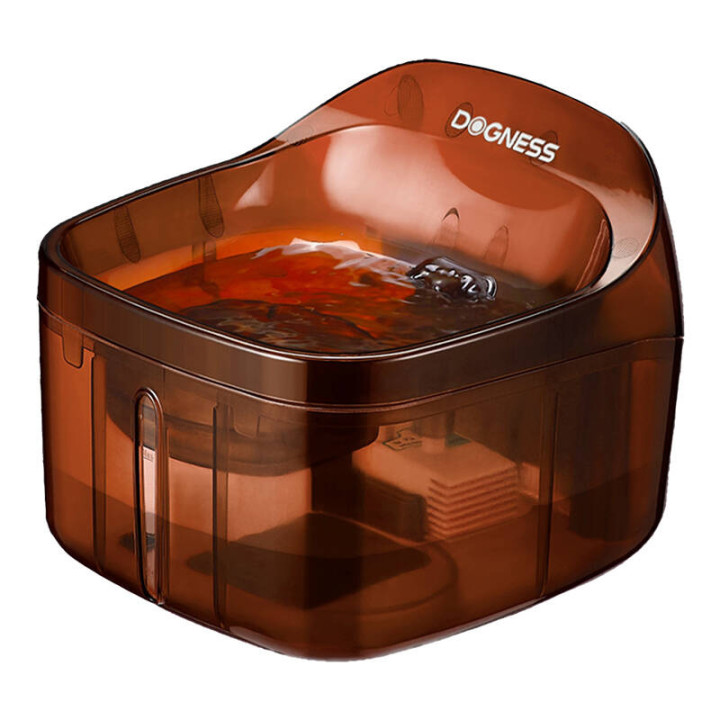 Dogness D01 Brown Pet Water Fountain 2L