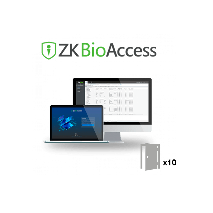 ZKTECO ZK-BIOACCESS-10D iseseisev TCP/IP-ga sõrmejäljepääsukontroller, 1000 kasutajat