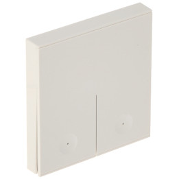 ATLO ATLO-PBRC-WHITE-EWELINK 2-Gang Smart Wi-Fi Wall Switch White, Compatible with eWeLink Sonoff