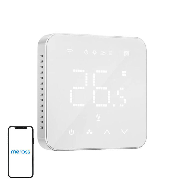 Inteliģents termostats WiFi Meross MTS200BHK(EU) (Homekit)