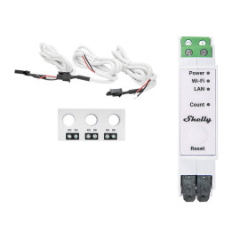 Shelly Pro 3EM-3CT63 WiFi 1/3-Phase Energy Meter with 3CT63 Clamps