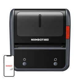 Термопринтер для этикеток Niimbot B3S_P, серый