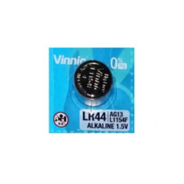 Vinnic L1154F AG13 LR44 A76 V13GA Щелочная батарея 1,5 В 140 мАч 1 шт.