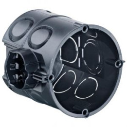 Kaiser Flush-Mounted slēdžu kārba, frēzēšanas cauruma diametrs 60 mm, dziļums 66 mm
