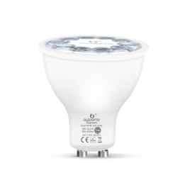 Gledopto GL-S-006P, Pro prožektora LED spuldze, GU10, 5W RGB+CCT, ar Zigbee + RF protokoliem, saderīgs ar eWeLink / Tuya / Smart