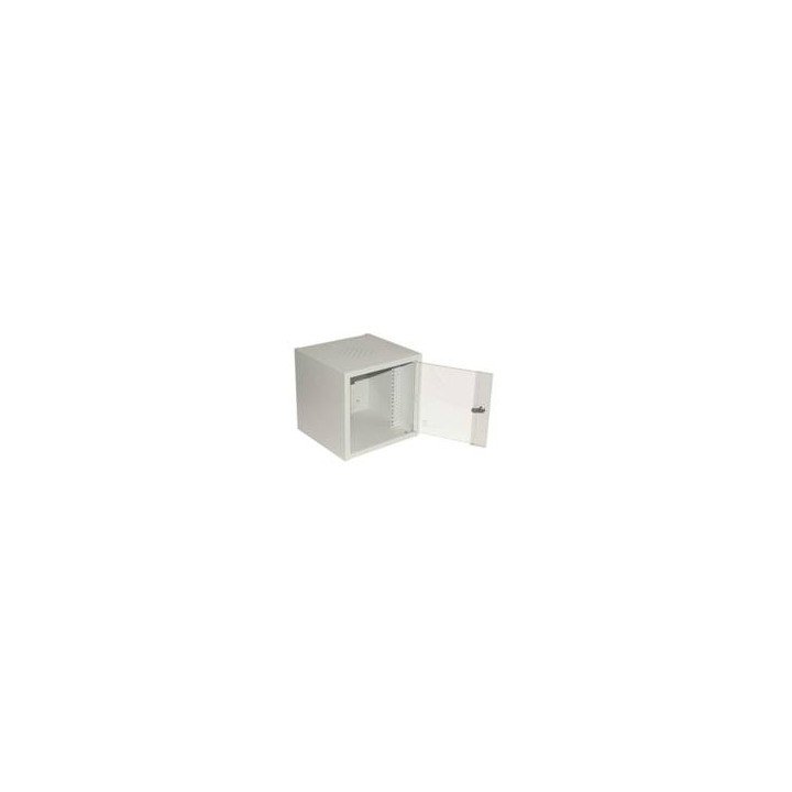 CATlink / Digitus 10" 6U 315x300 Wall-Mounted Network Cabinet, Glass Door (RAL 7035)
