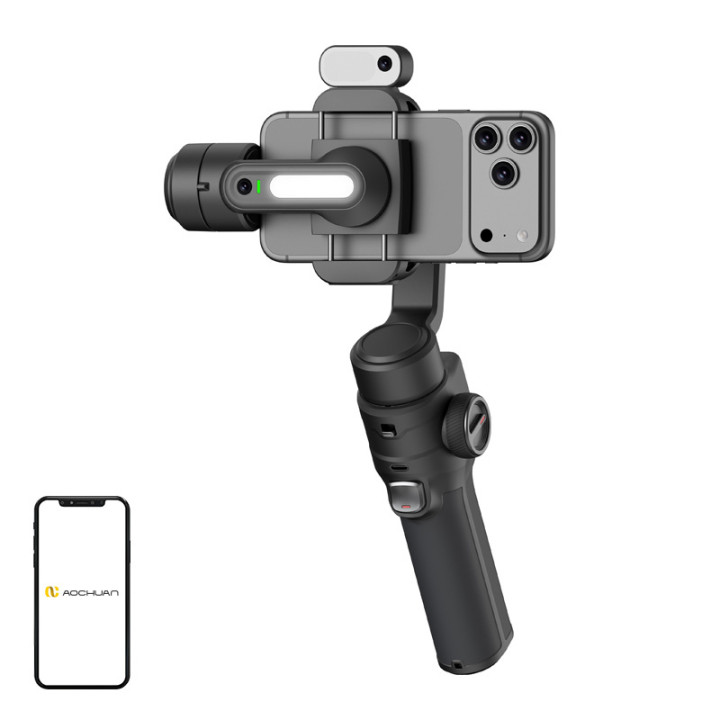 AOCHUAN S3 Gimbal ar mākslīgā intelekta sensoru (melns)