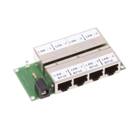 Adapter PoE 4 porty.