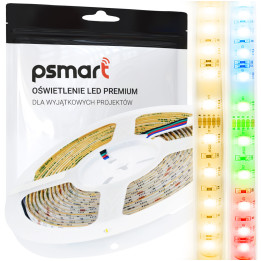 PSMART Taśma LED 24V RGBW 3000K 5050 IP65 60 светодиодов/м 5 м