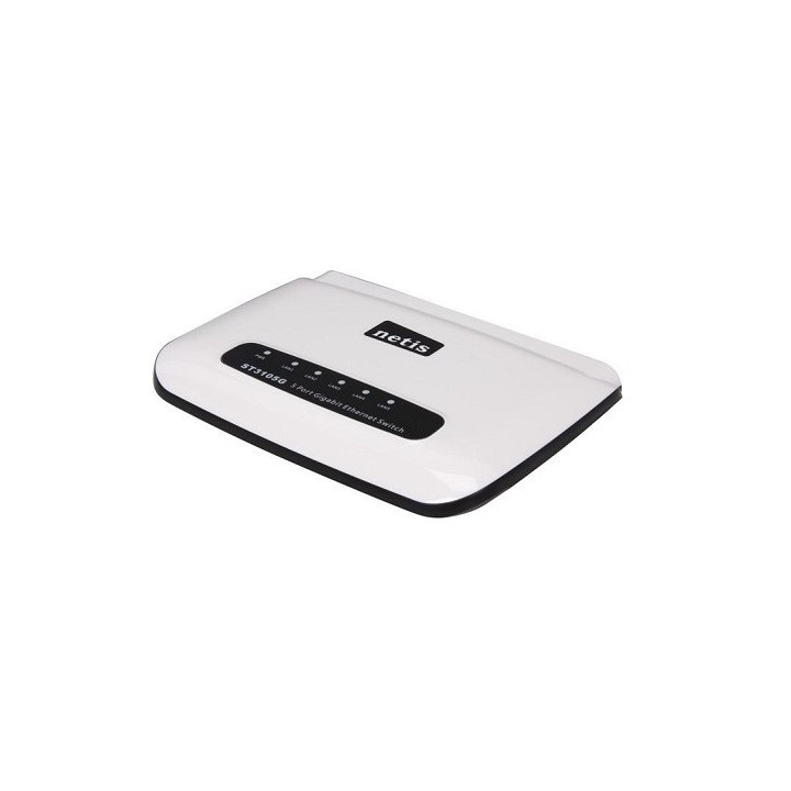 netis 5-porttinen Gigabit Ethernet Switch tīkla maršrutētājs / komutators ST3105G