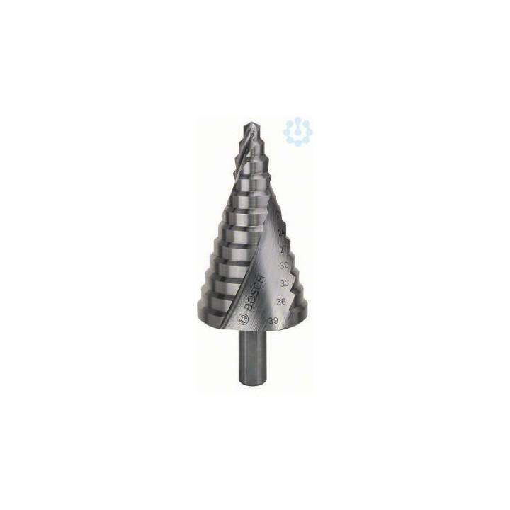 BOSCH 2608597521 Ступенчатое сверло 4-39х107мм, 1шт