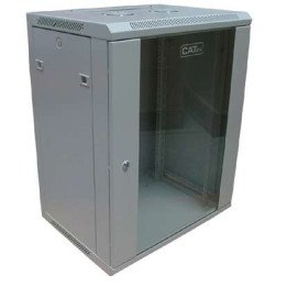 CATlink / Digitus 19" 12U 600x600 Two-Section Wall-Mounted Network Cabinet (RAL 7035)