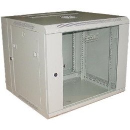 CATlink / Digitus 19" 9U 600x600 Two-Section Wall-Mount Rack Cabinet (RAL 7035)