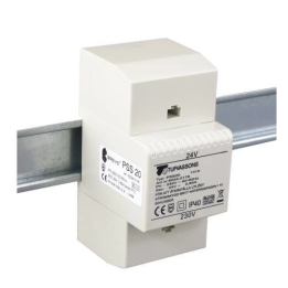 Yksivaiheinen muuntaja PSS 60 230V - 24V IP30 DIN-kiskoon TH-35 modulaarisessa kotelossa