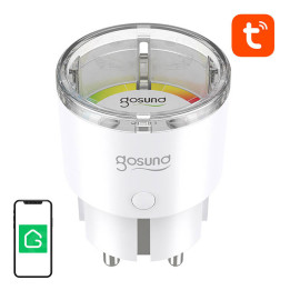 Умная розетка Gosund SP111 3680W 16A WiFi, Туя