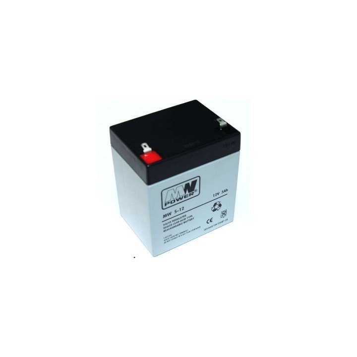 AGM 12V 5Ah Sealed Lead-Acid Battery