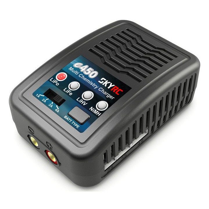 Laturi SkyRC e450 2-4S / 6-8S LiPo / LiFe / LiHV / NiMH