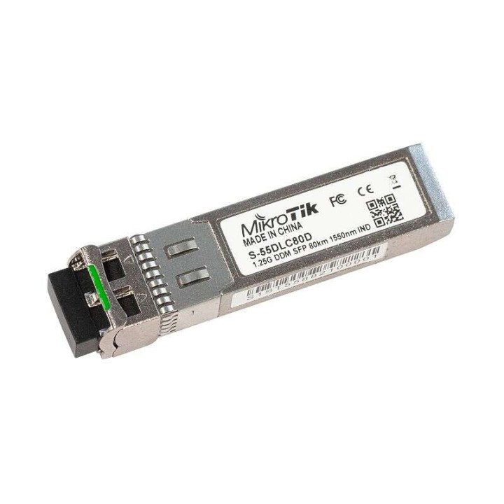 Mikrotik S-55DLC80D LC Odmomodovojj Opticheskij Modul