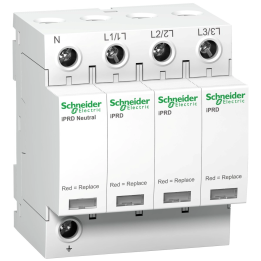 Schneider Electric iPRD65r-T2-3N 3+1-полюсный сетевой фильтр типа 2 65 кА с контактом