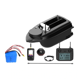 Лодка для приманки FLYTEC V030 с эхолотом + аккумулятор