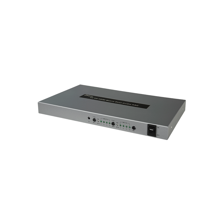 MARCA BLANCA HDMI-MATRIX-4-2 4x2 HDMI matricas slēdzis ar 4K atbalstu