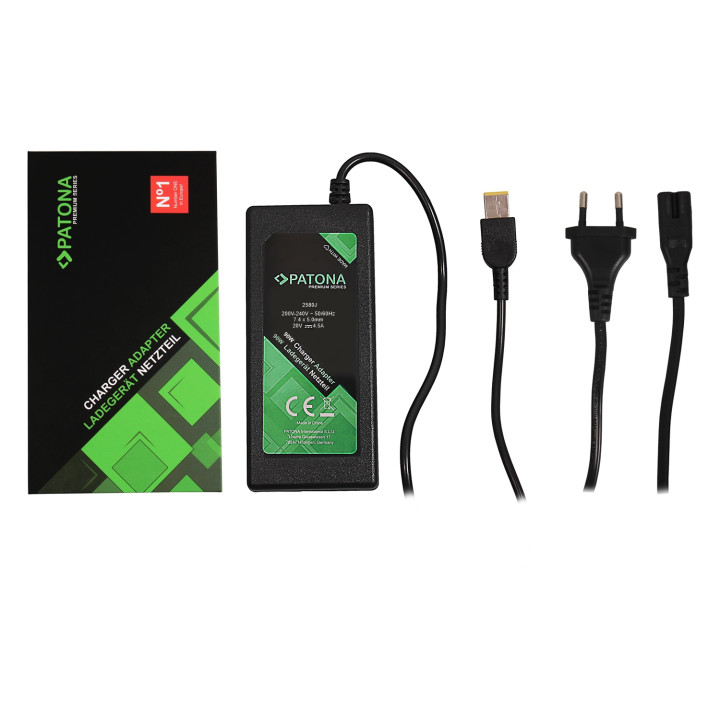 Patona PT2580 20V 4.5A 90W Slim Tip Power Adapter for IBM/Lenovo