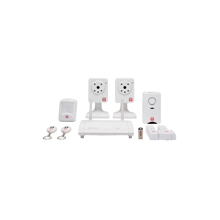 HOME8 OPL-C2S6 Smart Home -turvapaketti antureilla ja Wi-Fi-keskittimellä