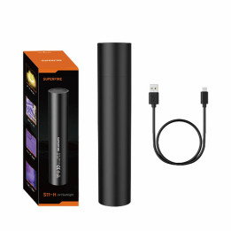 УФ фонарик Supfire S11-H, 365НМ, USB