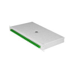 Mantar Fiber Optic Patch Panel SC 24-Port Rack 1U