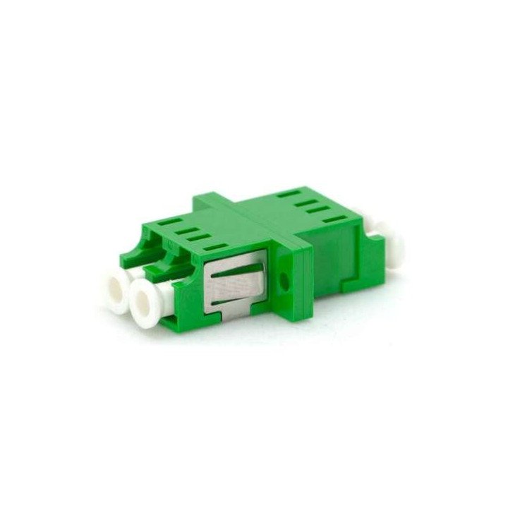 LC/APC Single-Mode Duplex Fibre-Optic Adapter, SC Mount (Coupler)