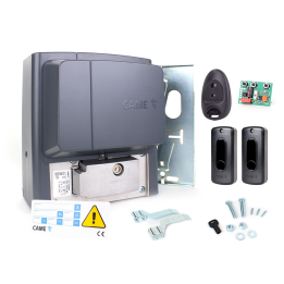 CAME BX PLUS SPACE - set for sliding gates up to 400 kg (230V)