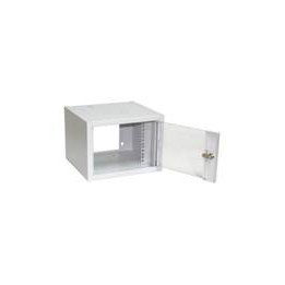 CATlink / Digitus 10" 4U 315x232x300 Wall-Mount Rack Cabinet, Glass Door (RAL 7035)