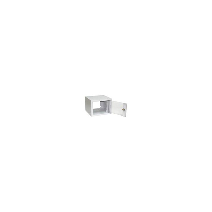 CATlink / Digitus 10" 4U 315x232x300 Wall-Mount Rack Cabinet, Glass Door (RAL 7035)