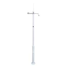 MARCA BLANCA POLE-450-D Staba stiprinājums drošības kamerām – izturīgs tērauds, melns