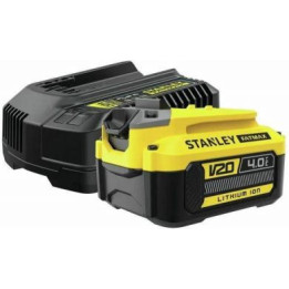 Stanley | SFMCB14M1-QW | 18V V20 Akun aloitussarja - 1 x 4Ah