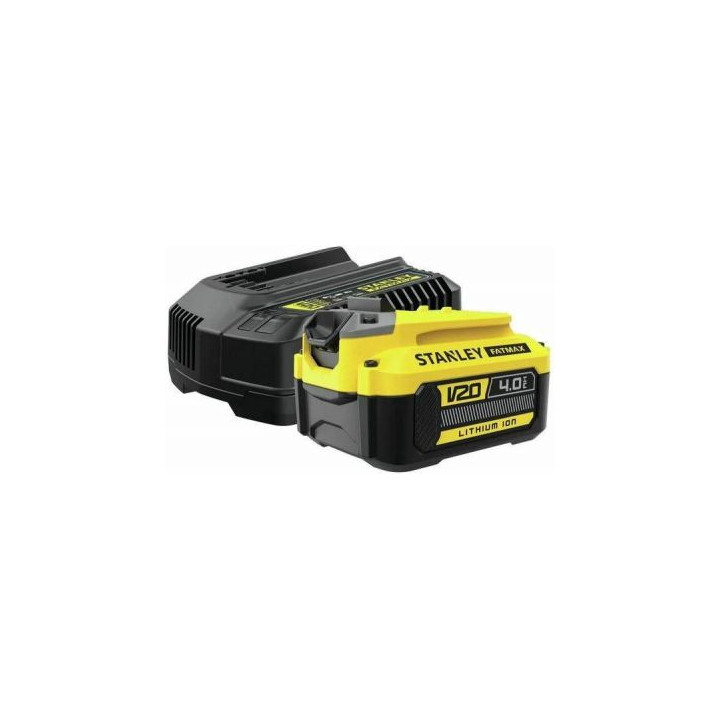 Stanley | SFMCB14M1-QW | 18V V20 Akun aloitussarja - 1 x 4Ah