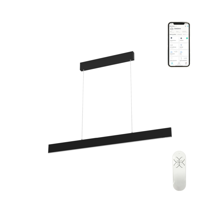 Immax NEO LISTON viedais piekarināmais gaismeklis, 118cm 18W Black Zigbee 3.0, II. Kvalitāte