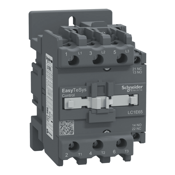 Schneider Electric Power Contactor, Easy TeSys Control, AC-3, 65A, 3P (1NO 1NC), kela 230 V AC, 50/60 Hz